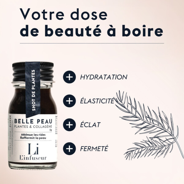Coffret belle peau - shot à boire
