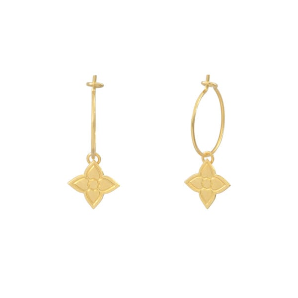 Boucles neva fleur de neige