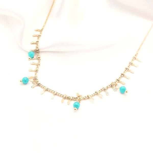 Collier sakura hanae amazonite