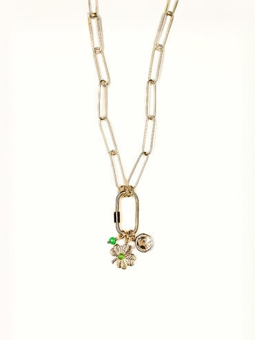 Collier trèfle Charms