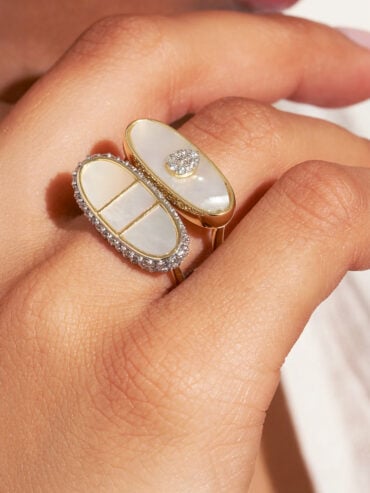 Bague Izy 1 Nacre
