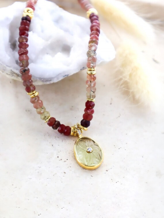 Collier boheme soleil florencia zoom