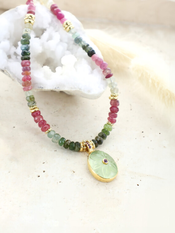 Collier boheme tourmalines florencia