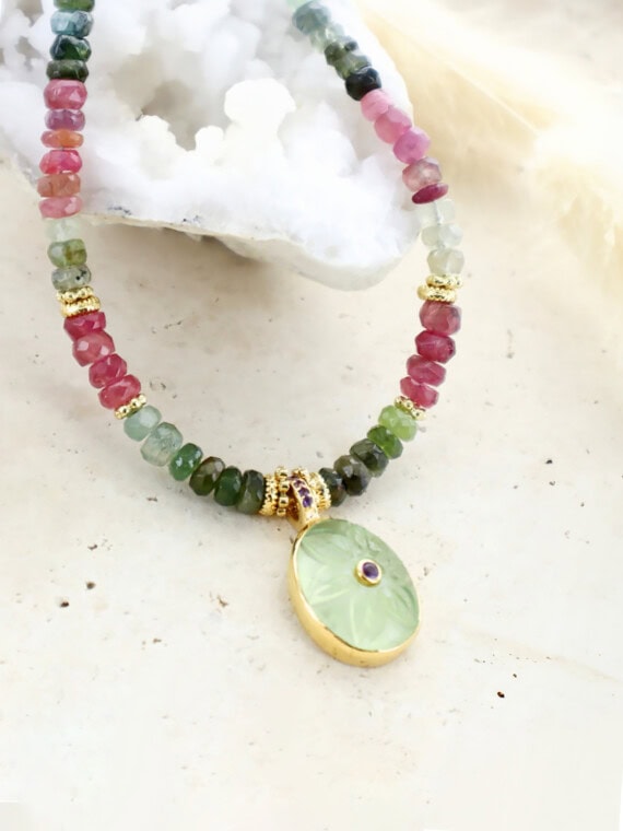 Collier boheme tourmalines florencia