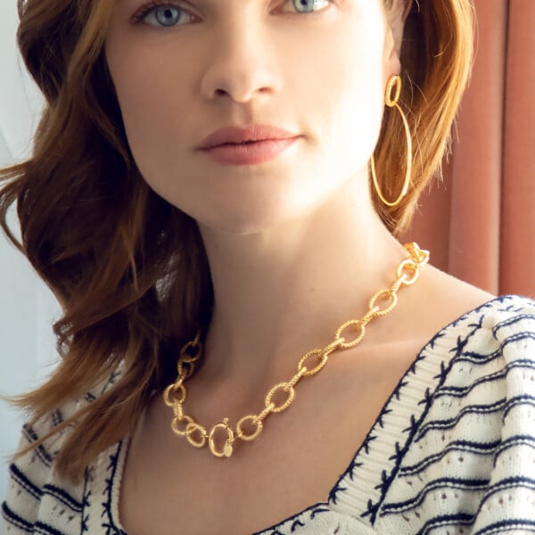 Collier grands maillons mue femme paris