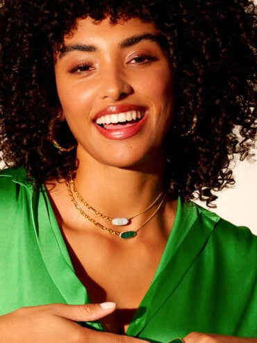 Collier Izy Onyx Vert