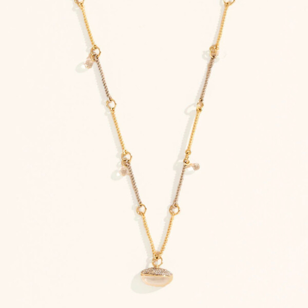 Collier mirage nacre