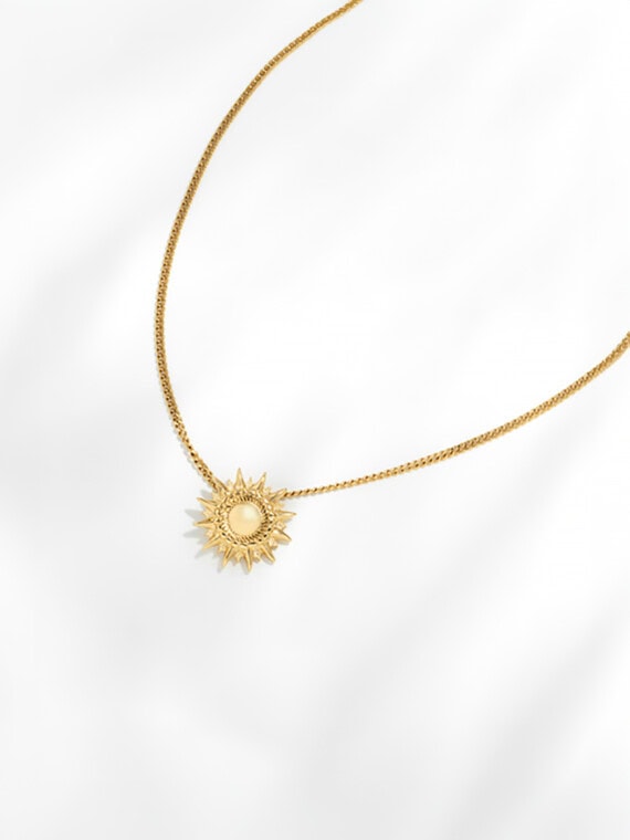Collier soleil valentina