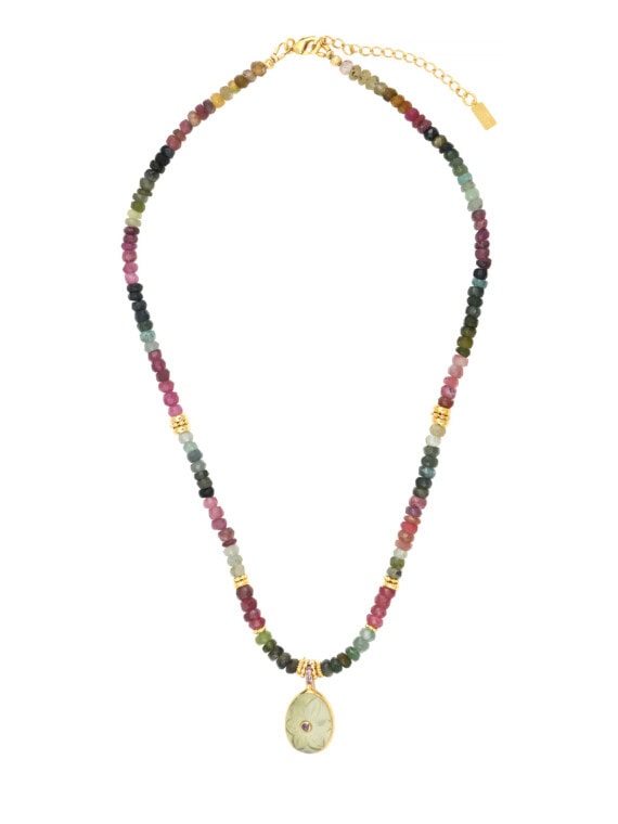Collier tourmalines bohème florencia