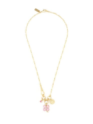 Collier Trèfle rose Serenity