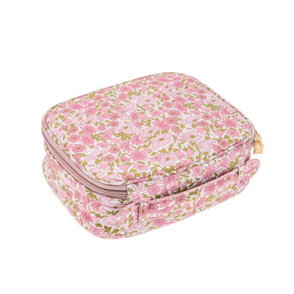 Pochette à produits de beauté en liberty rose