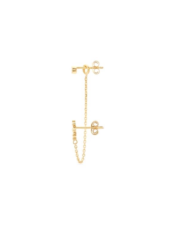 monoboucle rio profil - bijou plaque or