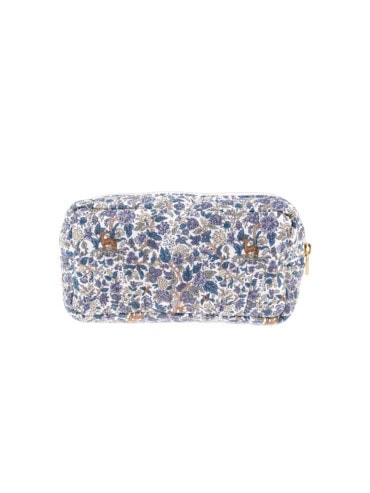 Petite pochette flora liberty forêt bleue