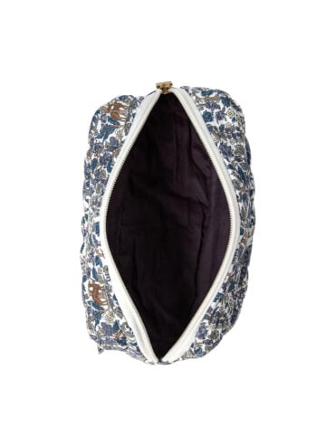 Pochette Flora en coton Forêt bleue