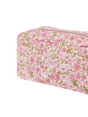 Petite Pochette Flora en coton Liberty