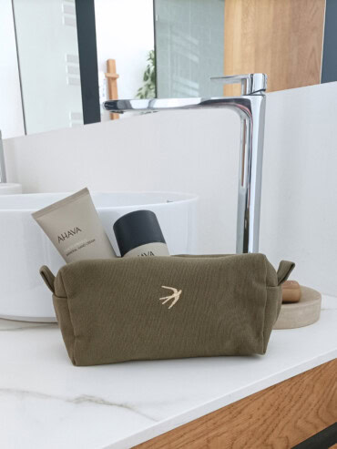 Petite Trousse de toilette Lison Kaki