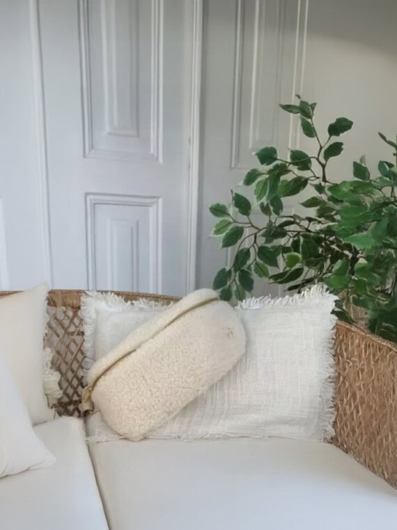 Sac moumoute blanche