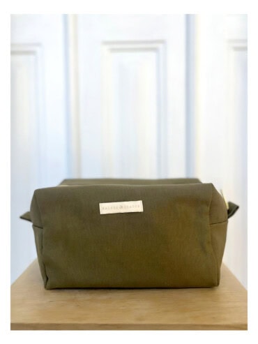 Trousse de toilette Romane Kaki