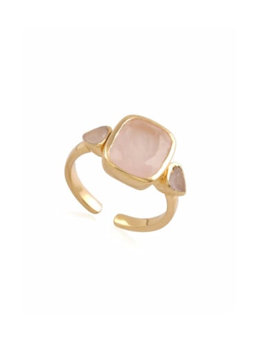 Bague Lise Quartz rose