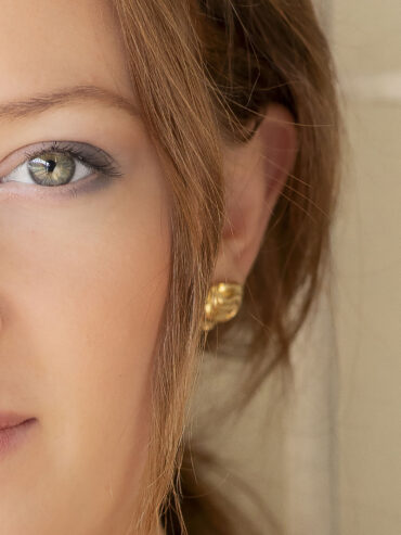 Boucles d'oreilles ondulées Beverly - zoom