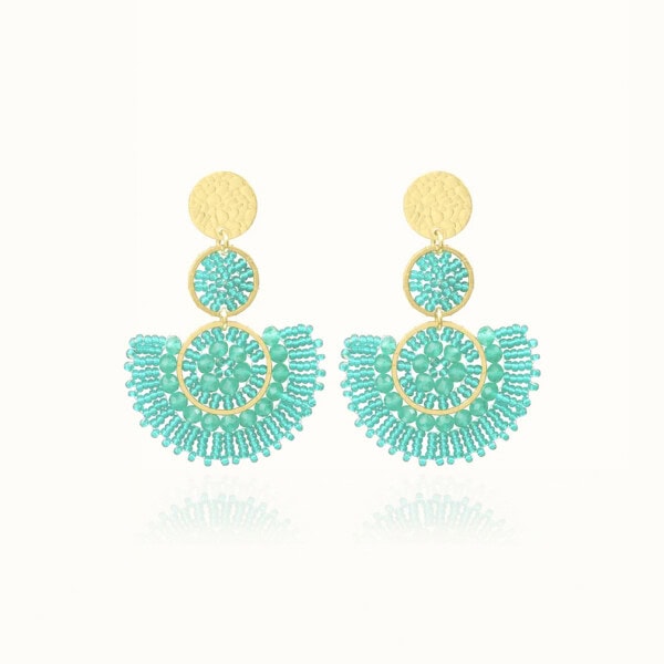 boucles d'oreilles Cancun crystalline