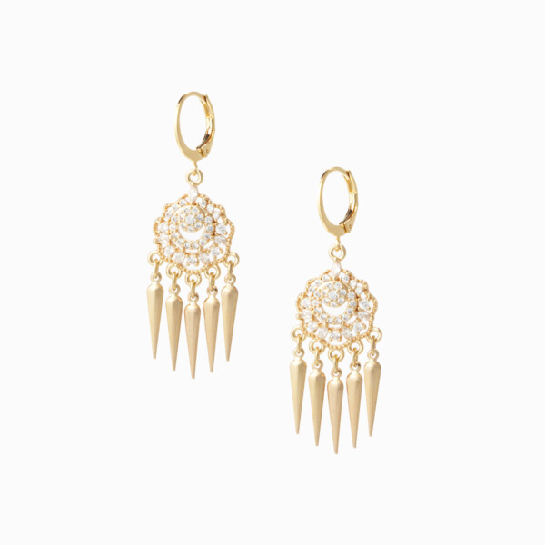 Boucles d'oreilles pendantes Charleston