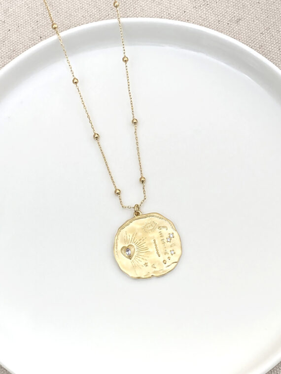 Collier amour mariage cérémonie madame m - chez poisson plume bijoux