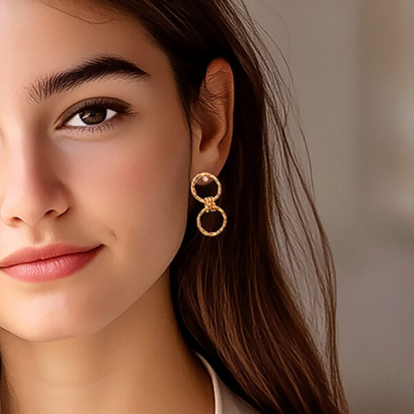 créoles doubles angela femme