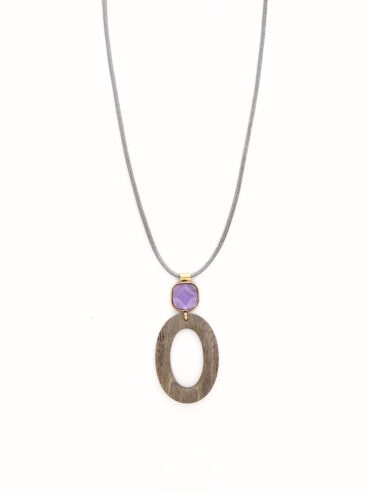 LAVENDER-collier-anneaux-pres