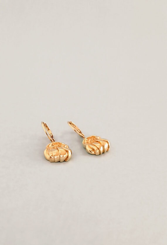 Boucles d'oreilles ondulées Lily