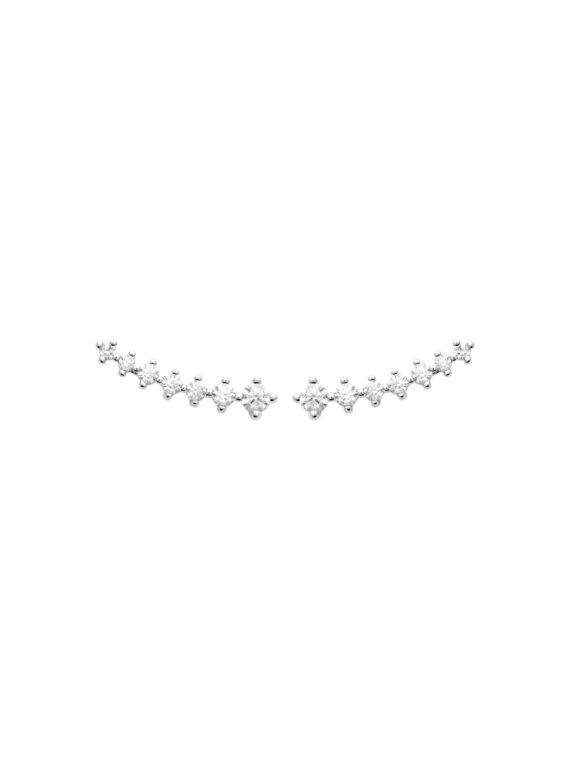 Puces d'oreilles Venus argent - Bijoux étoilés. - Chemins d'oreilles