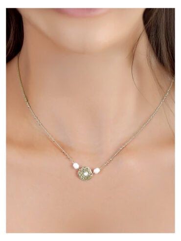 Collier médaillon Maya