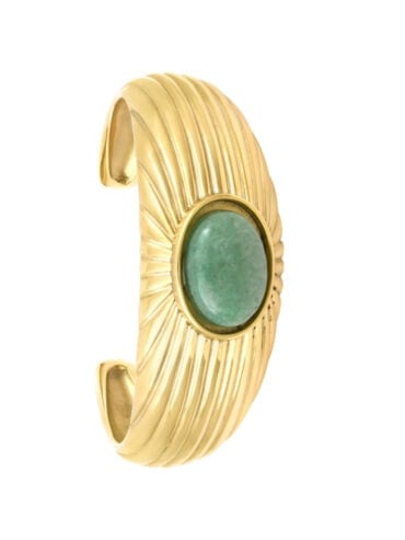 Jonc Strié aventurine Ondine