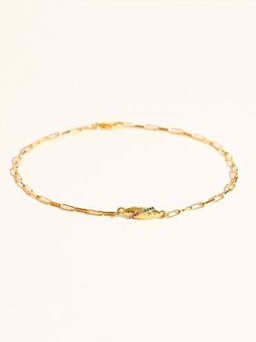 Bracelet de cheville rheya arc en ciel ETE