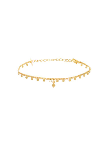 Bracelet mini jane pampilles - dore or fin
