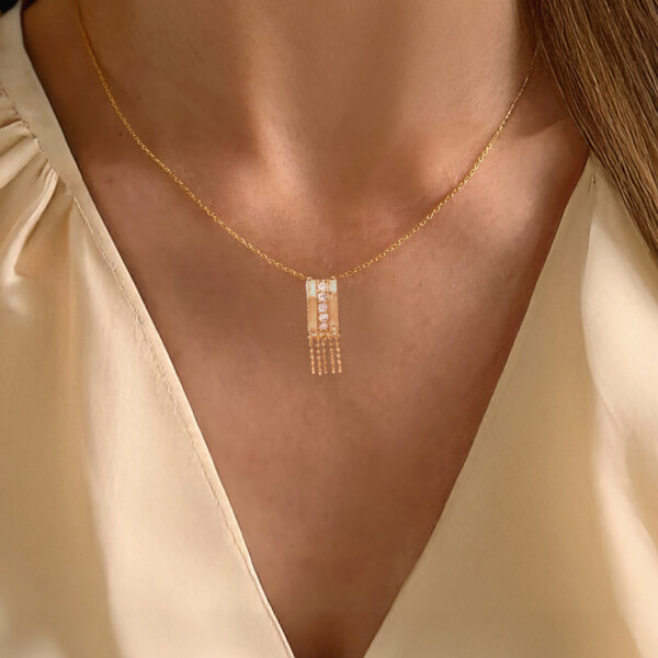 Collier côme ras de cou femme doré à l'or fin