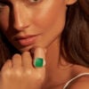Bague Kara femme onyx vert