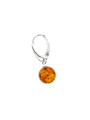 Boucles d'oreilles Boules d'Ambre