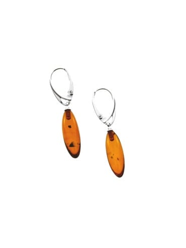 Boucles d'oreilles Gouttes d'Ambre