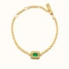 Bracelet karma onyx vert