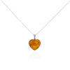 Collier Coeur d'ambre