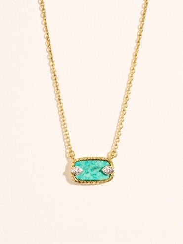 Collier Sangha Turquoise