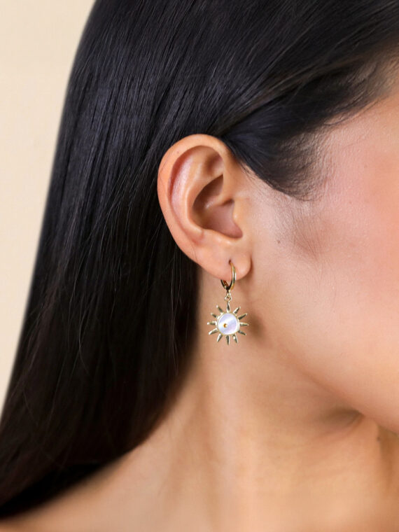 Boucles d'oreilles Soleil NORA