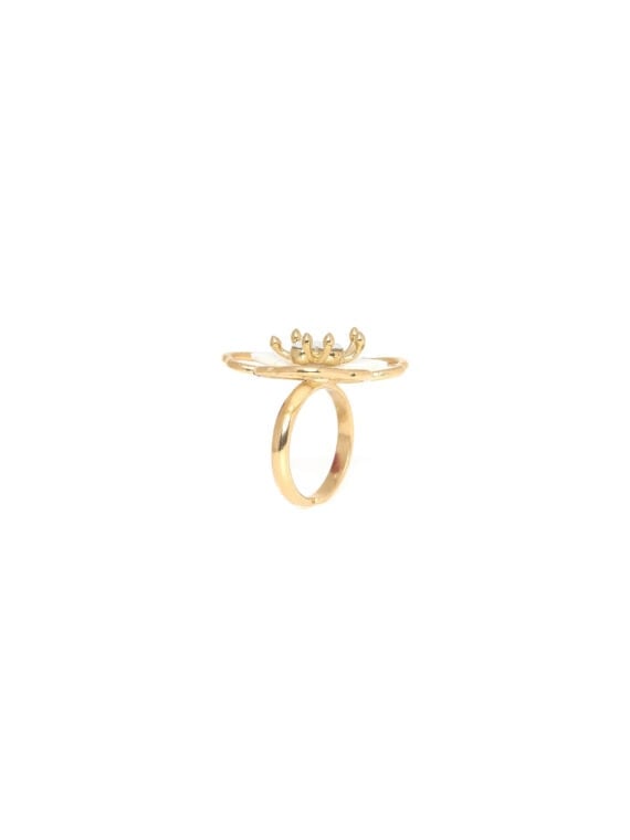Bague fleur nacre lisette présentation