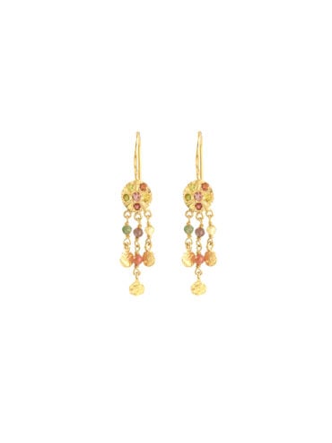 Boucles d'oreilles gina pampilles colors