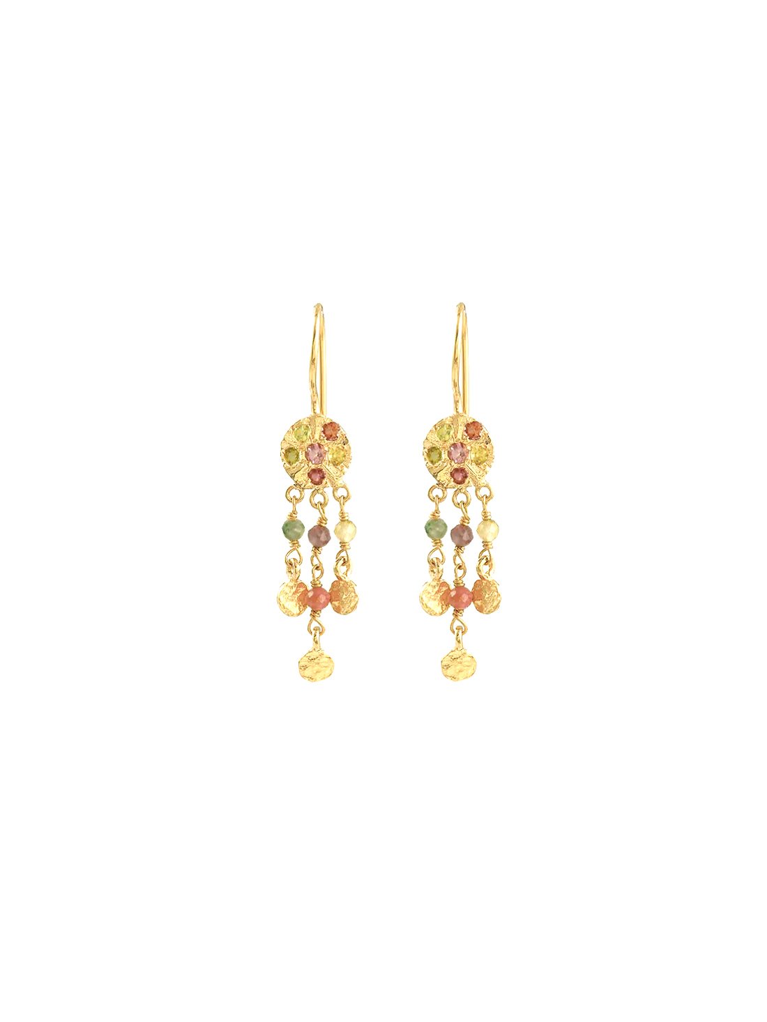 Boucles d'oreilles gina pampilles colors