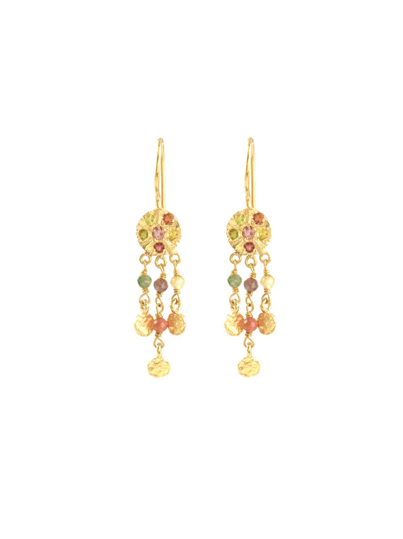 Boucles d'oreilles gina pampilles colors - zoom