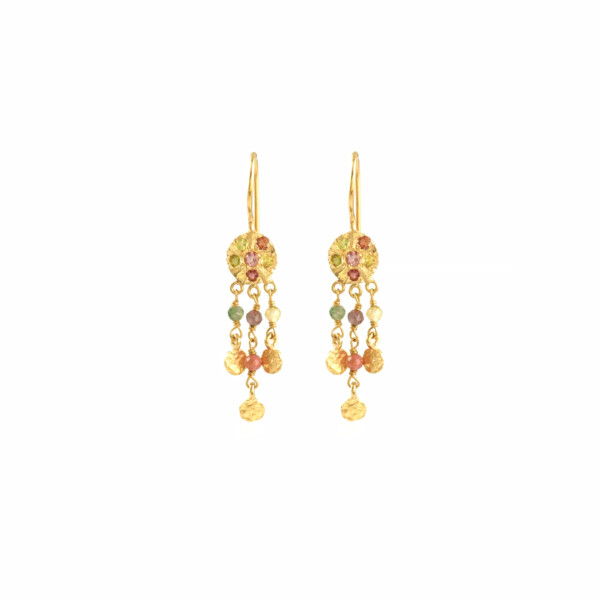 Boucles d'oreilles gina pampilles colors