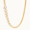 Collier rive d'or nacre