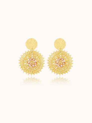 Boucles d'oreilles fantaisie baby espagnola doré